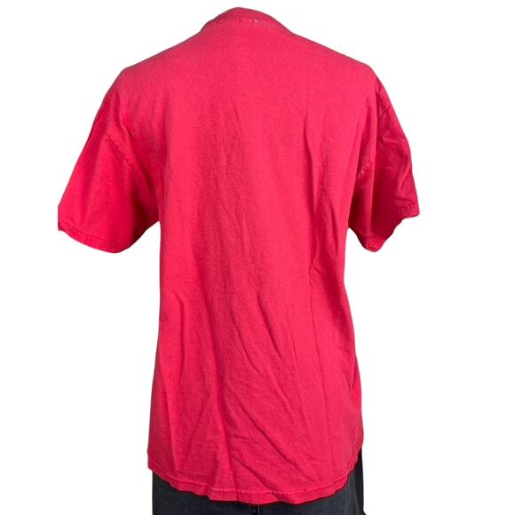 Vintage Y2K Skull Checkerboard Graphic T-Shirt Mens (M) TENNESSEE RIVER_Flaws - Picture 3 of 7